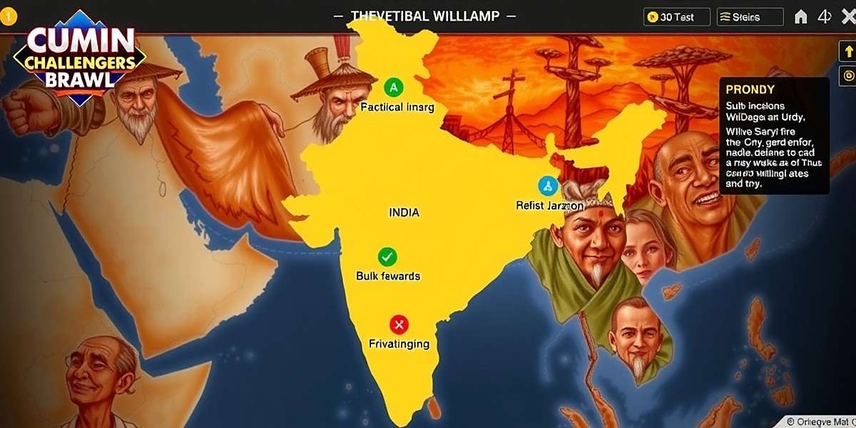 Cumin Challengers Brawl Regional Popularity Cumin Challengers Brawl regional download map showing popularity across India
